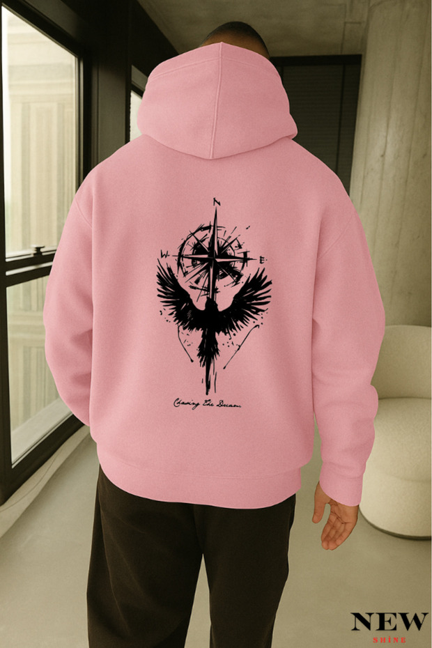 Суитшърт с печат Eagle Compass - 1