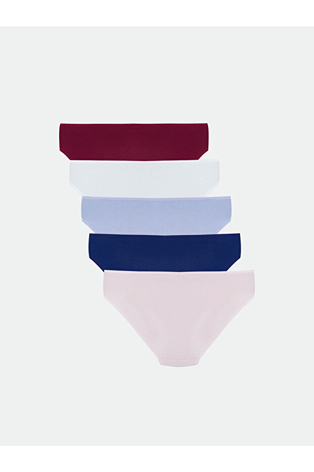 اصنع أسلوبك من متجر UZG |   ملابس داخلية بيكيني مطبوعة، عبوة من 5 قطع - 2