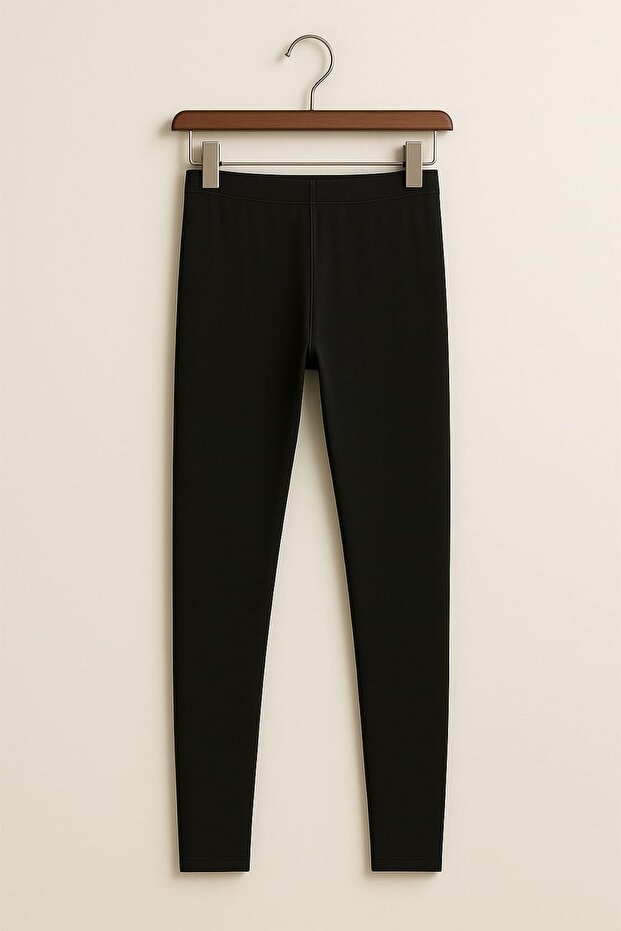 Erkek Termal İçlik Takımı Alt-Üst Siyah – Nefes Alan, Esnek, Isı Yalıtımlı Kışlık Set - 8