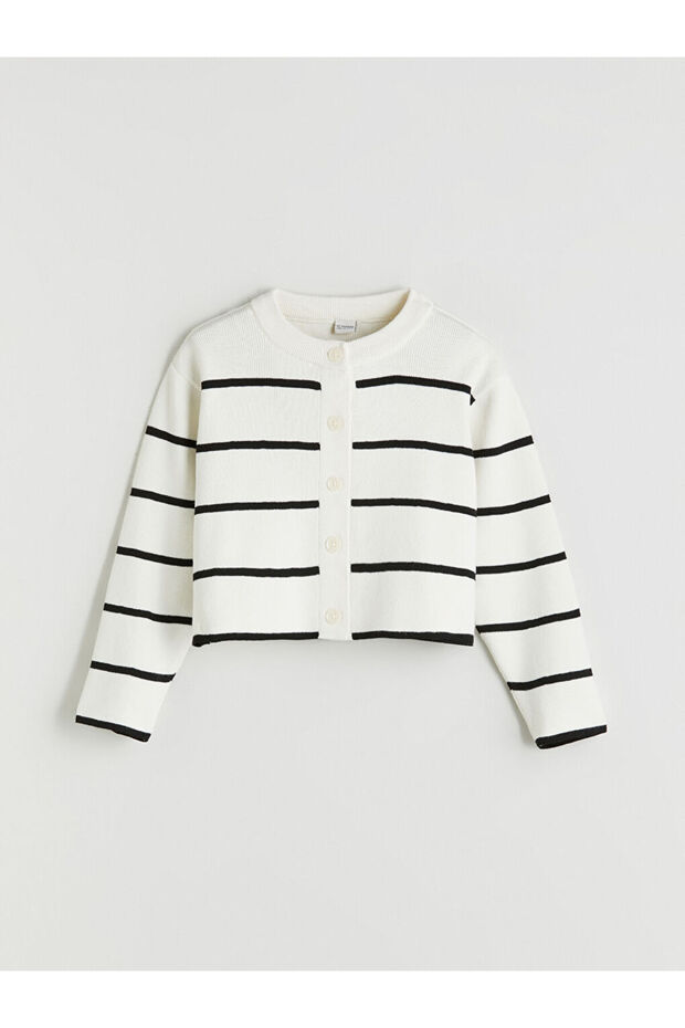 Quality Pieces from Çelebi Store Zero Roba Yaka Girls' Knitwear Cardigan