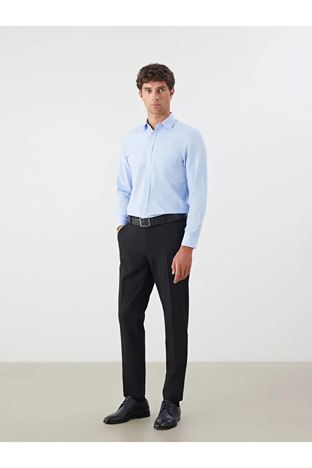 Regular Fit Uzun Kollu Erkek Gömlek - 2