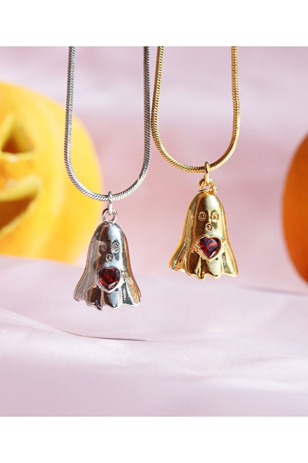 Halloween Sweet Ghost Necklace
