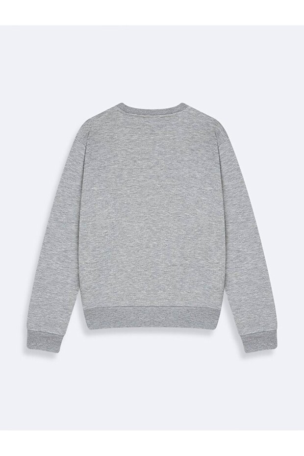 Gri Sweatshırt - 2
