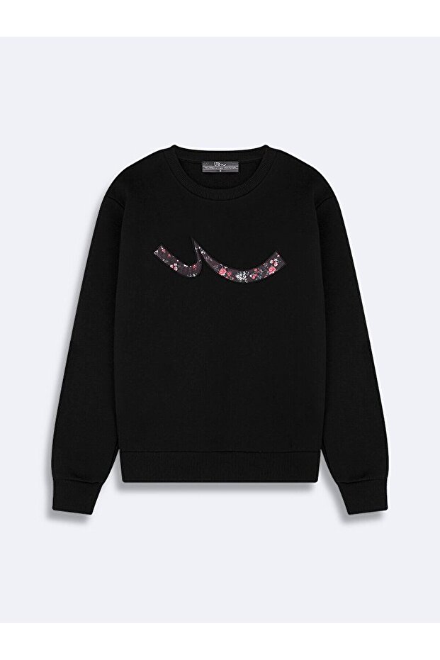 Siyah Sweatshırt - 1