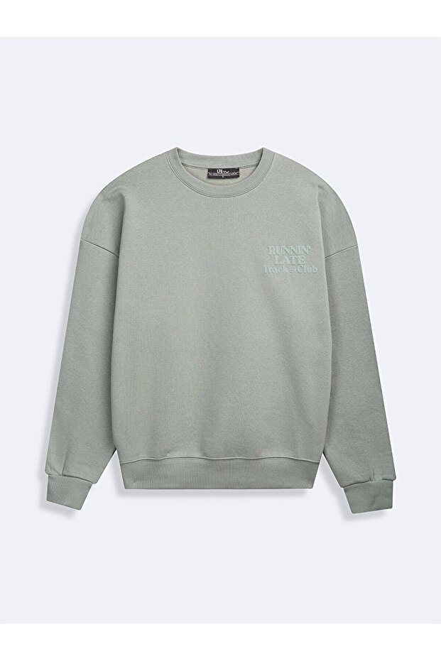 Yeşil Sweatshırt - 1