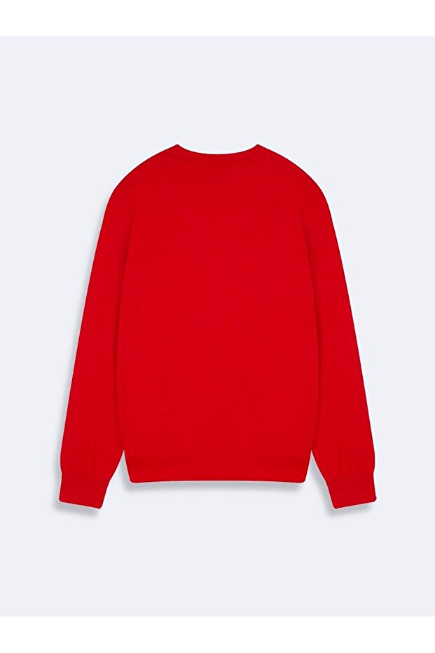 Kırmızı Sweatshırt - 2