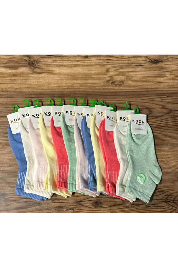 KADIN BAMBU DİKİŞSİZ 12'Lİ ÇORAP - 1