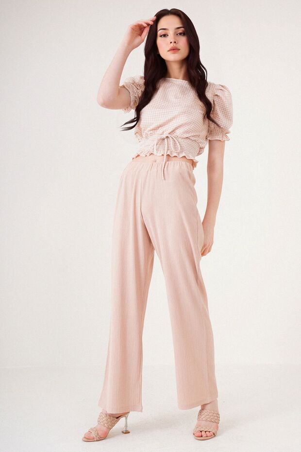 Bdart Textured Comfortable Fit Knitted Pants - 2