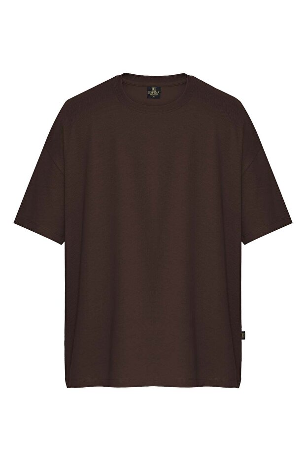 Basic Unisex Oversize Tişört - 1