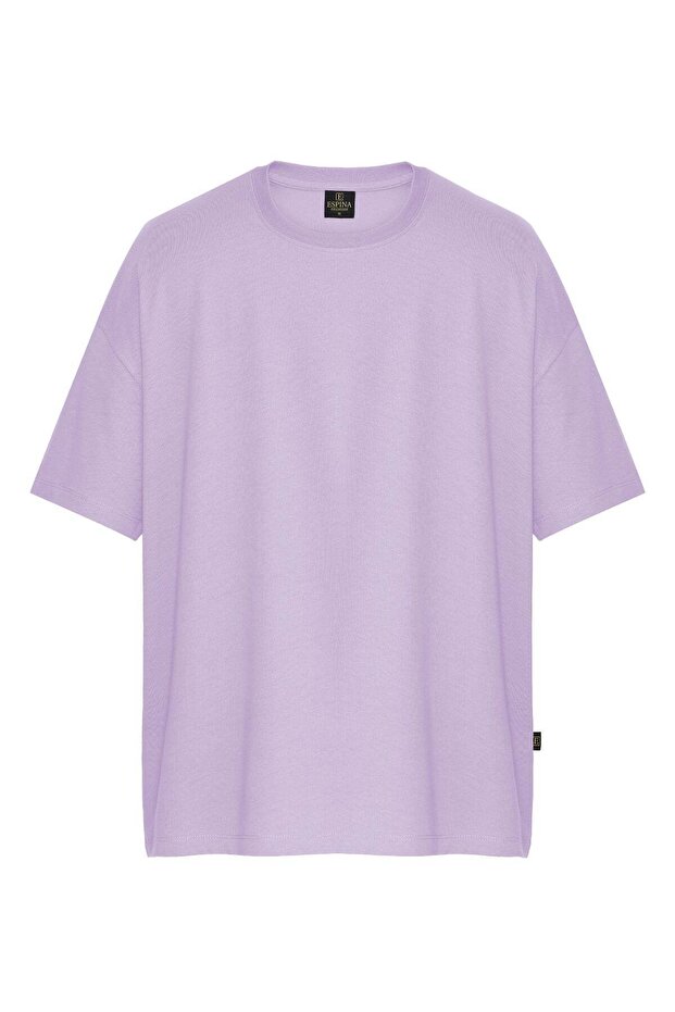Basic Unisex Oversize Tişört - 1