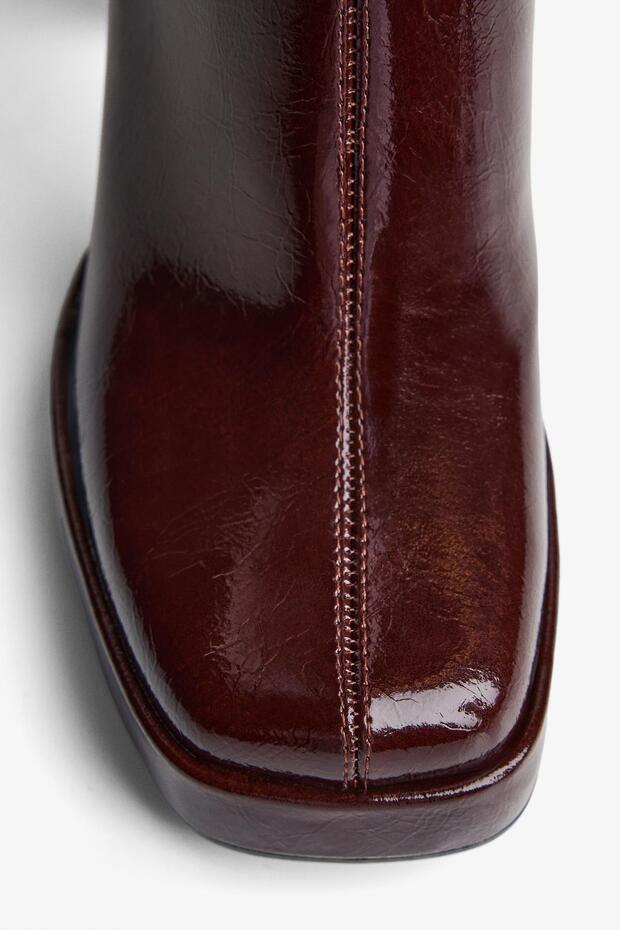 Platform topuklu çizme - 4