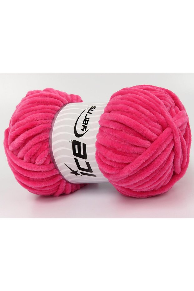 Lot of 4 X 100Gr Skeins Ice Yarns Velvet Baby (100% Microfiber) Yarn Candy Pink