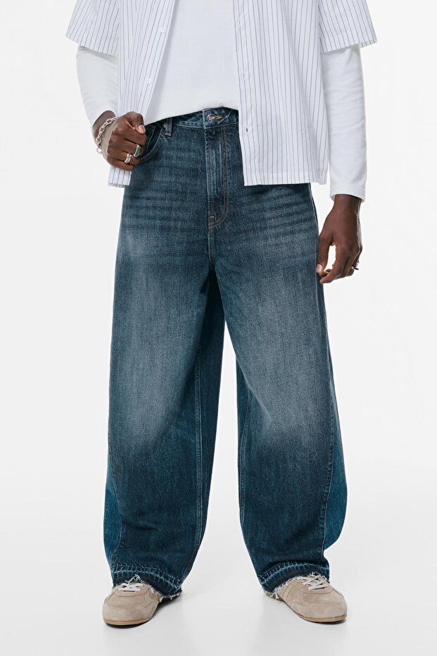 Super baggy panelli jean - 4