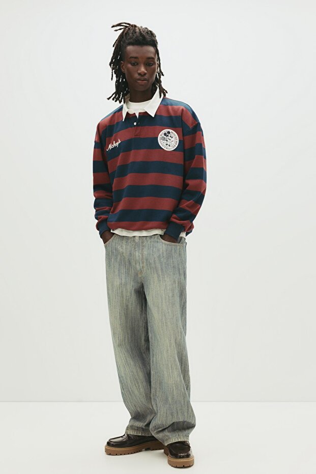 Mickey Mouse çizgili polo yaka - 3