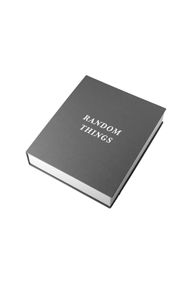 Random Things book storage box, - PW00404, gray - 1