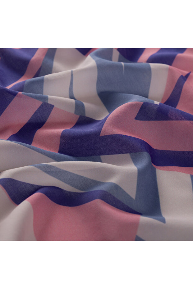 Eșarfă din bumbac pudrat 1350 - 2