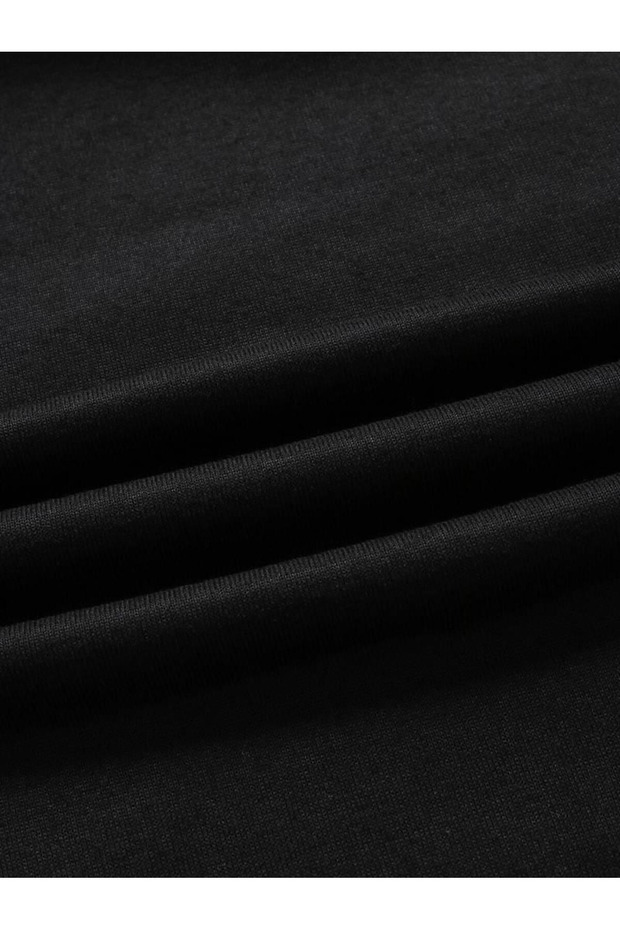 Arcane Jinx Y2K Oversize Fermuarlı Siyah Unisex Kapüşonlu Hırka - 4