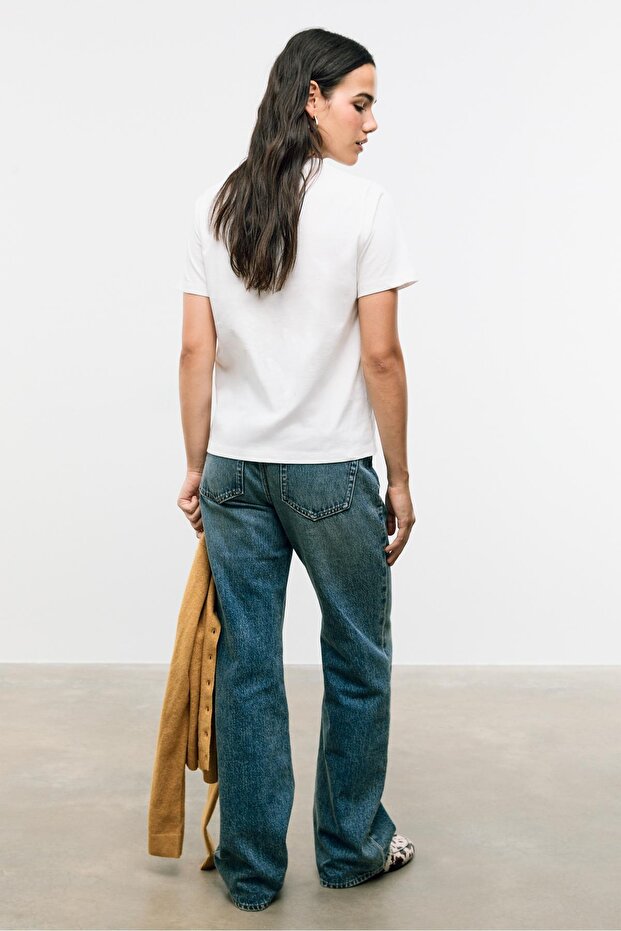 Simli Pop Corn Tişört - 5