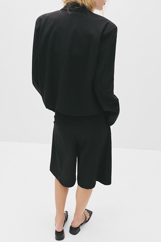Crop Blazer - 5
