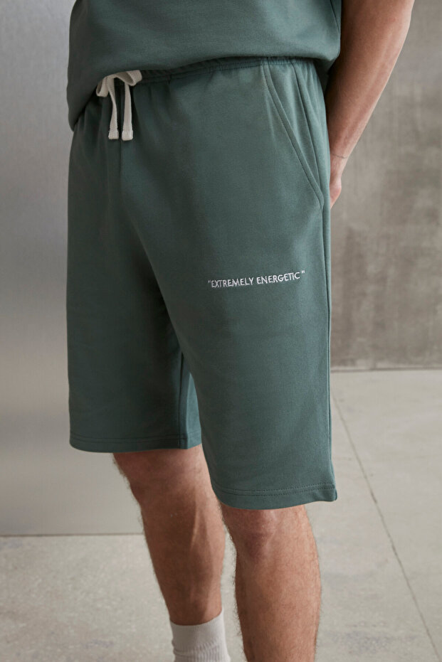 Buga Comfort Yeşil Şort & Bermuda - 2