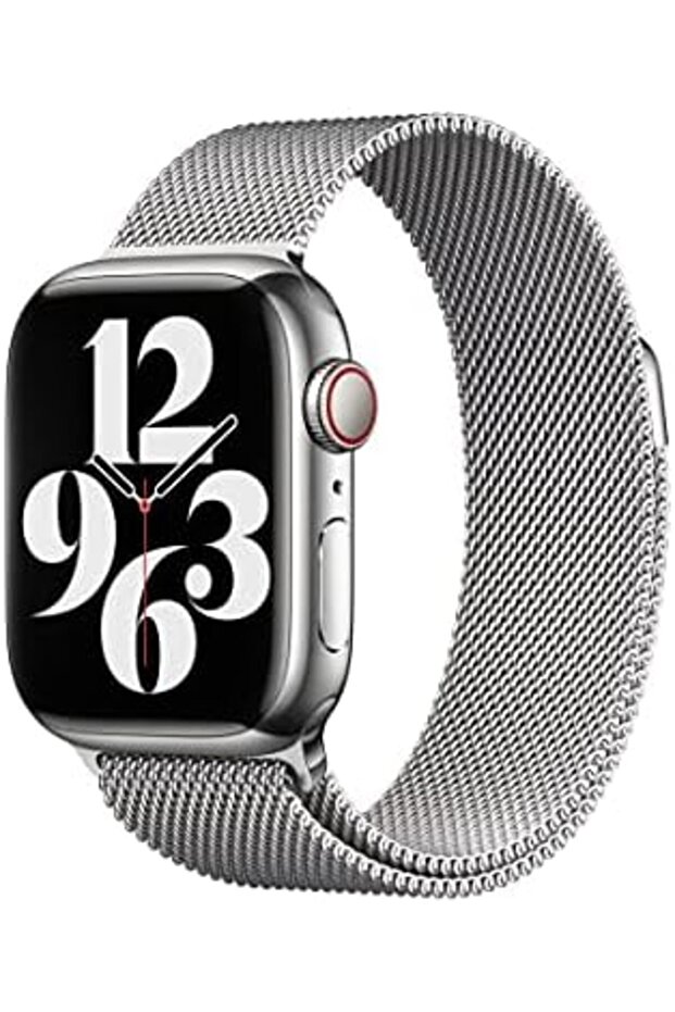 Apple Watch 41mm / 40mm / 38mm | Milanese Loop Metal Watch Band| Silver
