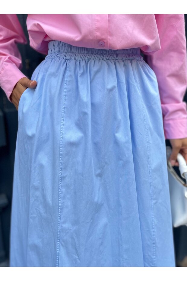 Fusta - Albastru - - 2