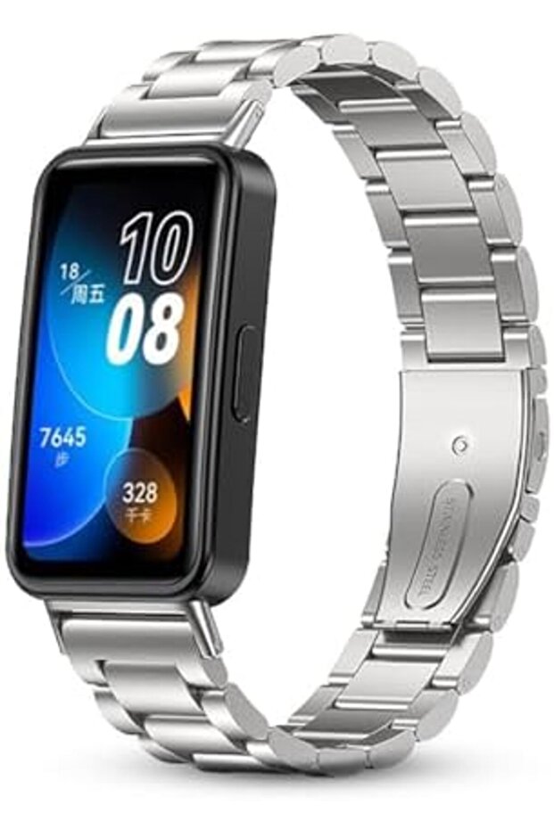 Huawei Band 8 | Huawei Band 9 | Stainless Steel Straps | Silver