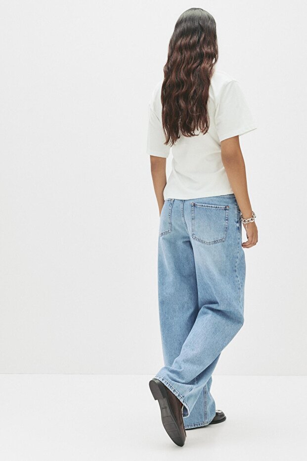 Bağcıklı Baggy Jean - 3