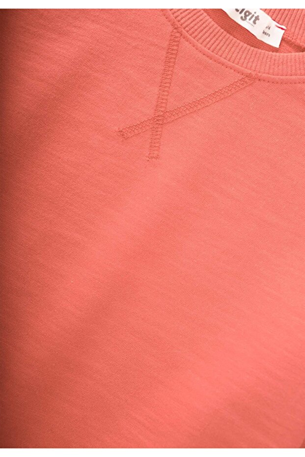 Basic Sweatshirt Set Age 3-8 Orange - 3