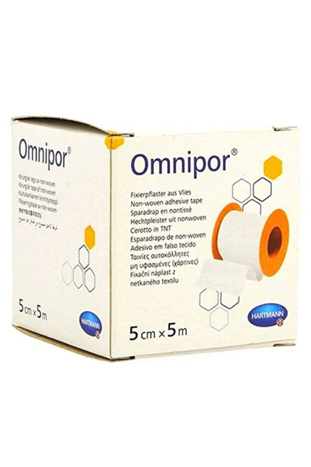 Hypoallergenic patch on paper backing Omnipor Paper Backing 5cm x 5m, Hartmann - 1