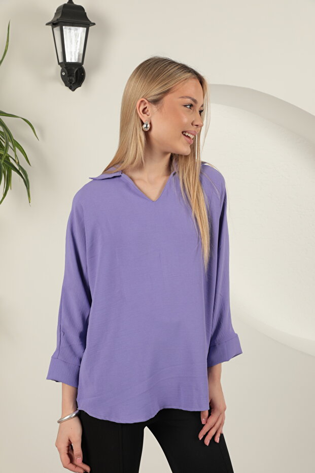 Aerobin Kumaş Bluz - 5