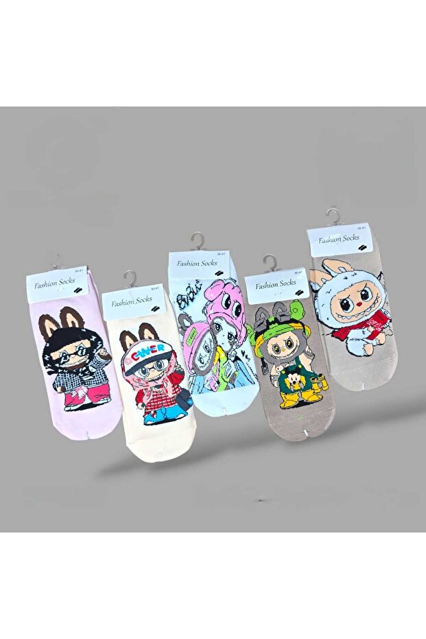 12 pairs of socks in different colors from Lapi Boo - 1