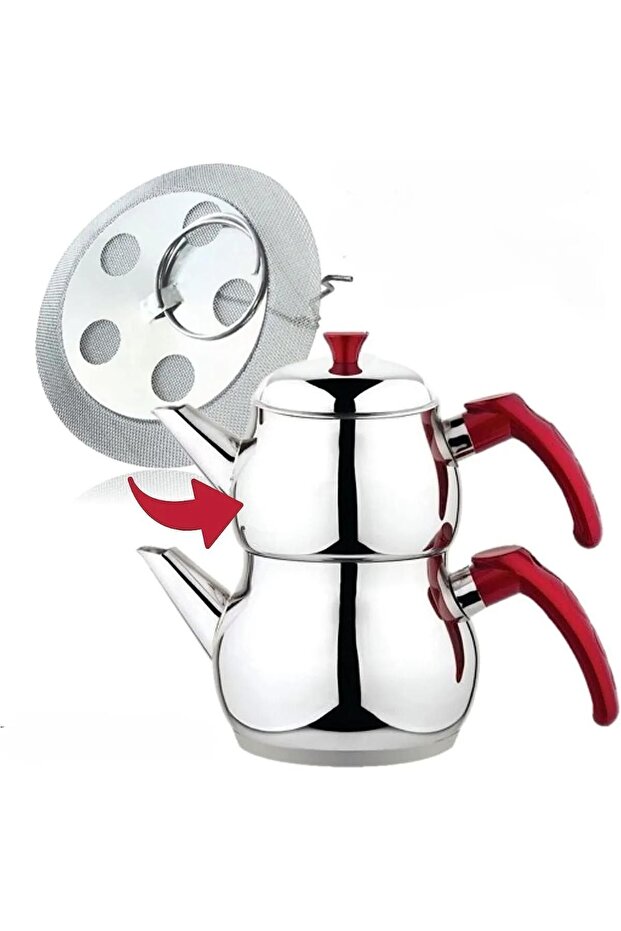 Super Suzen 10 Pieces Söktak Disconnect Tea Strainer Inside the Teapot Strainer Inside the Teapot 10 Pieces