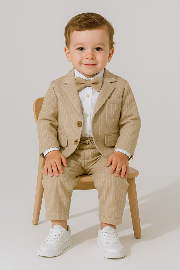 Baby Boy&Child Exclusive Cut Luxury Bodysuit Shirt Jacket Suit Mevlit Wedding Party