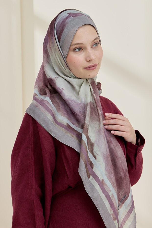 Mistral Desen Bambu Şal - 4