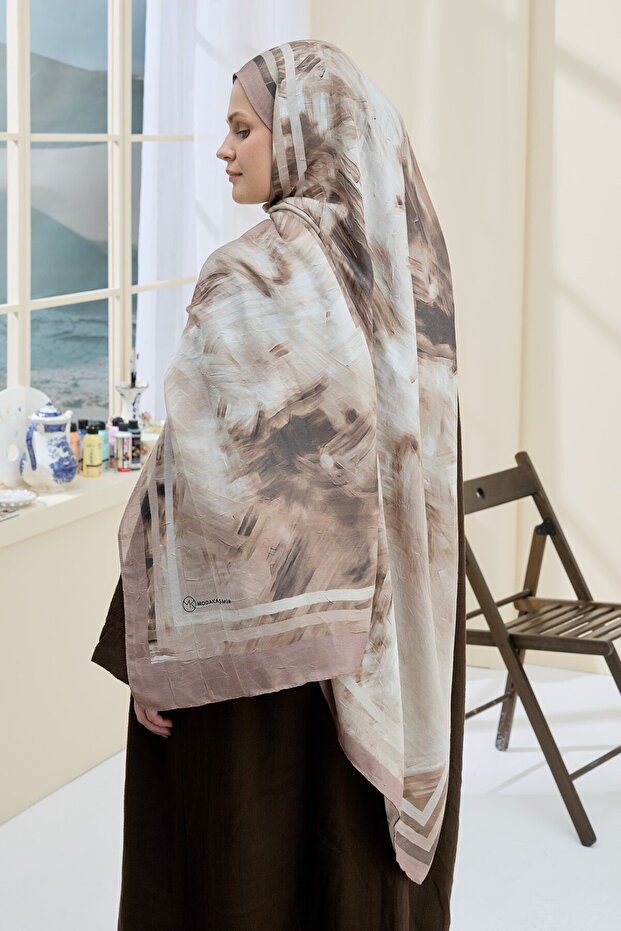 Ashira Desen Bambu Şal - 3