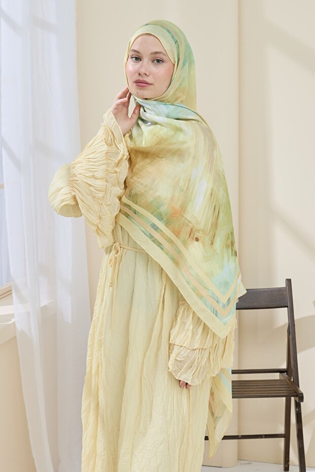 Ashira Desen Bambu Şal - 1