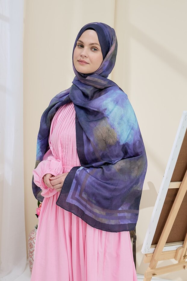 Mistral Desen Bambu Şal - 2