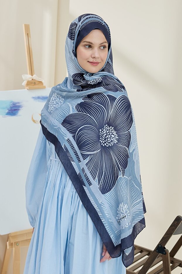 Melia Desen Bambu Şal - 3