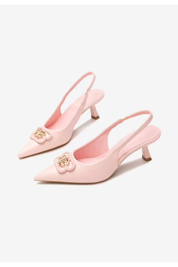 Γόβες slingback Belabisa ροζ - 4