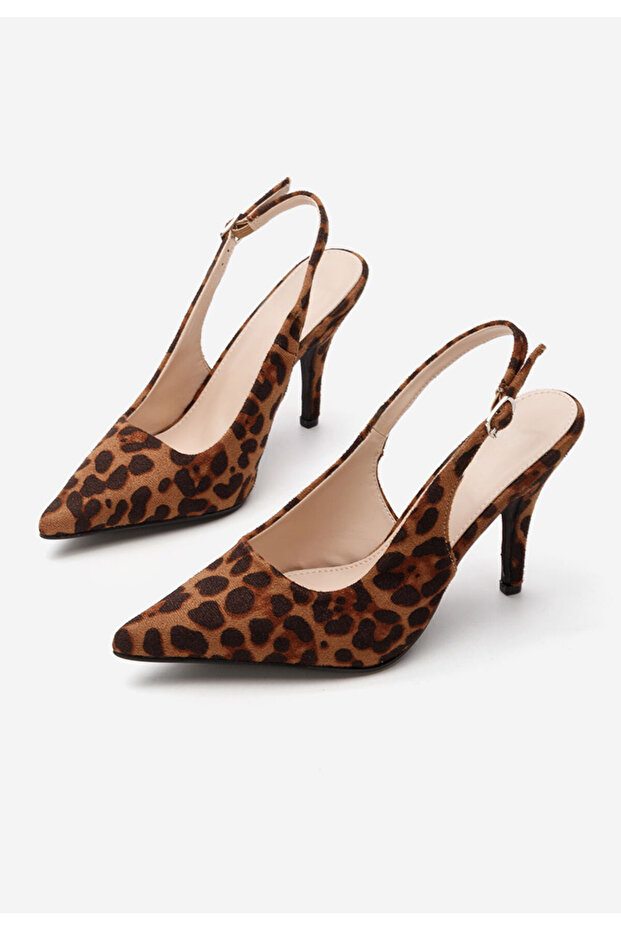 Leopardí lodičky do špičky Denita - 4