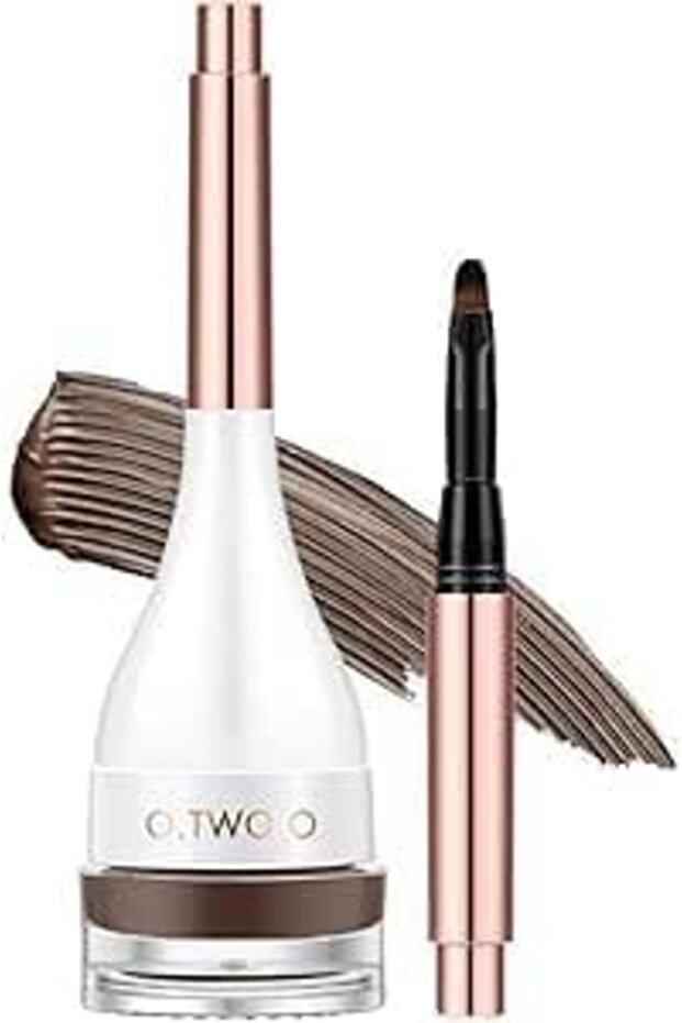 O.TWO.O NATURAL SHAPING EYEBROW DYING CREAM (02 DARK BROWN)