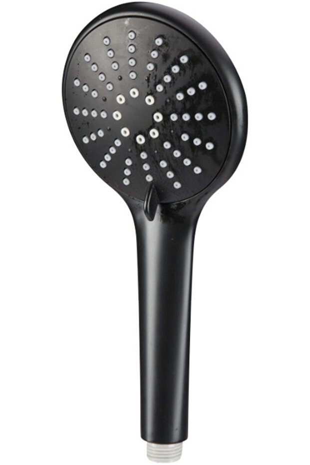 3 Function Shower Head 1156 Black - 1