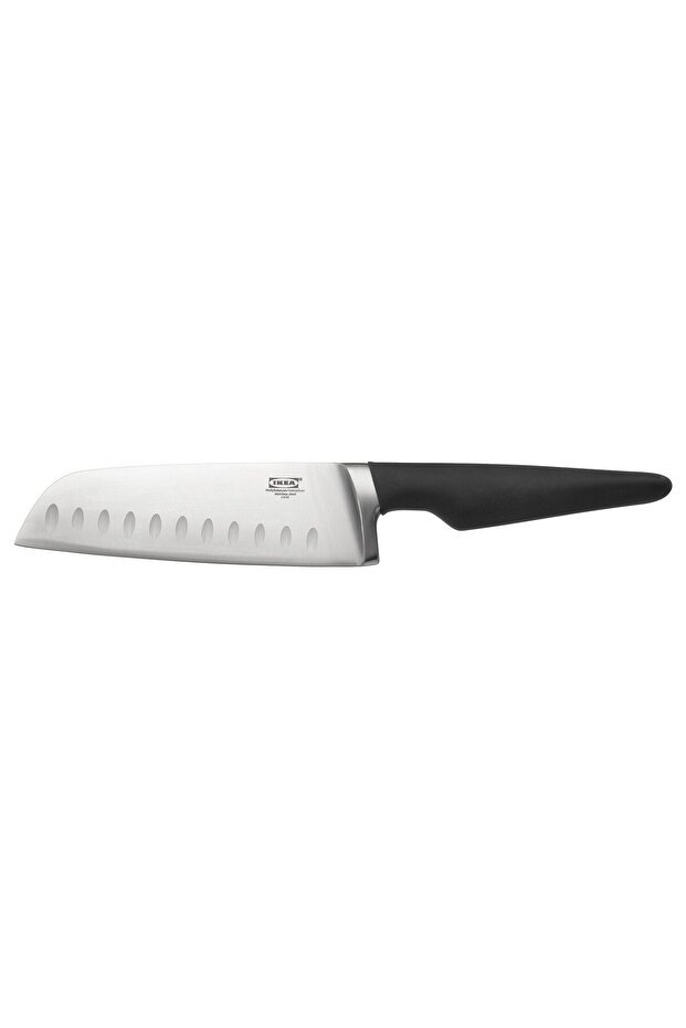 VÖRDA Vegetable knife, black, 16 cm