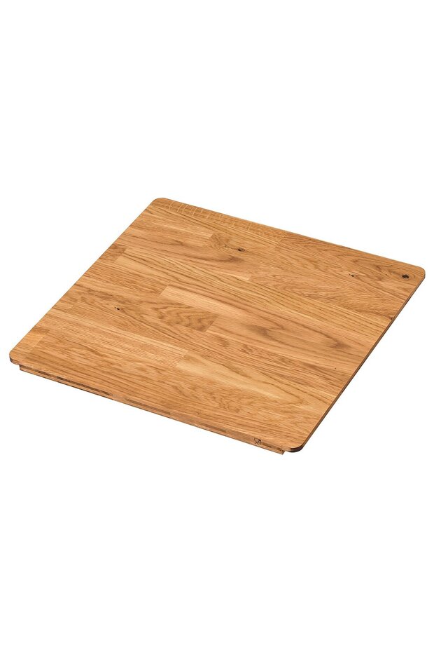 NORRSJÖN Chopping board, oak, 44 x 42 cm
