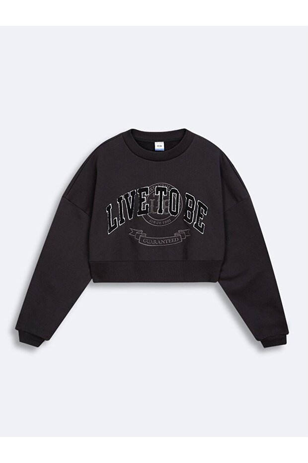 Siyah Sweatshırt - 1