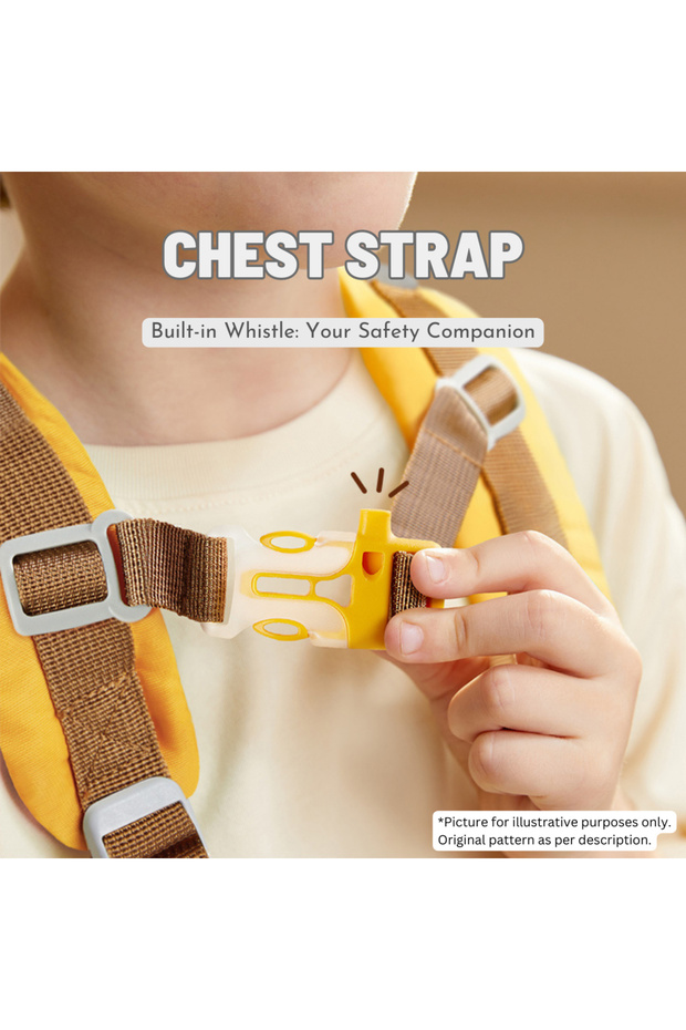 حقيبة ظهر للأطفال - دب الوافل - 4