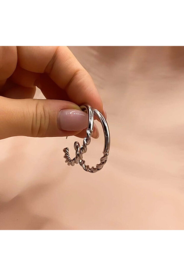 Cercei Silver Rope - 2