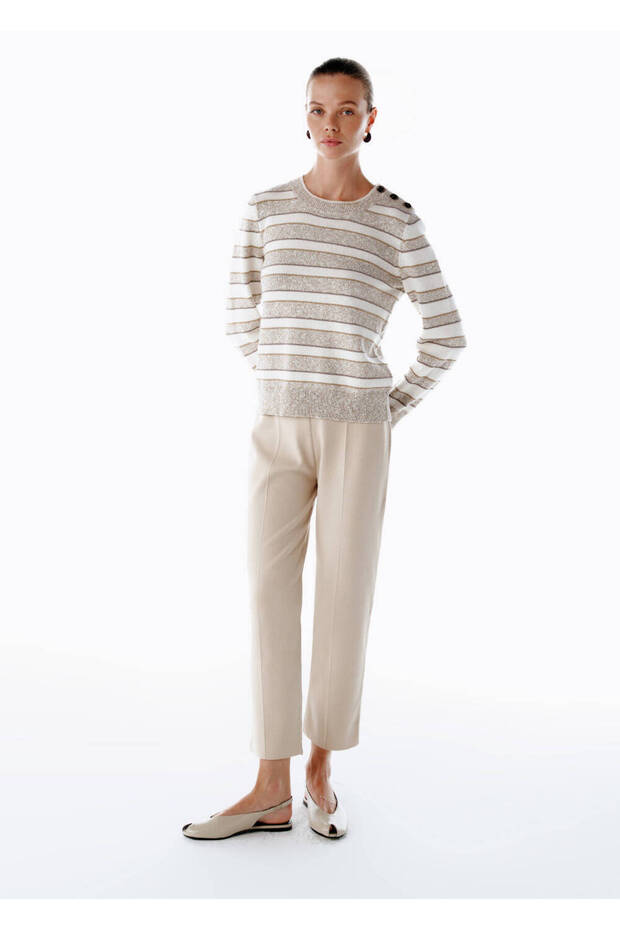 Triko Pantolon Bej - 4