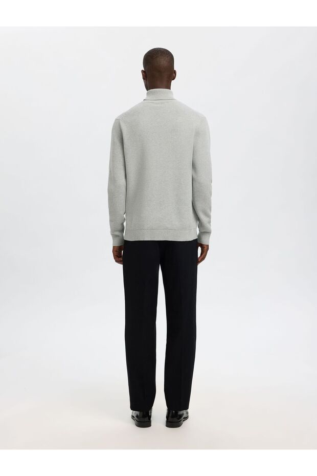 Rollkragenpullover Baumwoll - 3